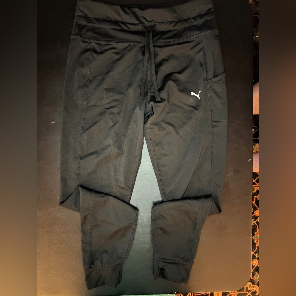 BRAND NEW- Puma womens joggers yoga pants, black